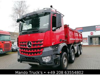 Kipper vrachtwagen Mercedes-Benz Arocs 4145 8x4 Dreiseitenkipper, Meiller, Euro6: afbeelding 1