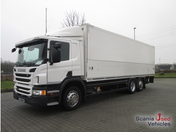 Drankenwagen vrachtwagen SCANIA P 320 DB6x2*4MNB / Schwenkwandkoffer / LBW BC 2000: afbeelding 1