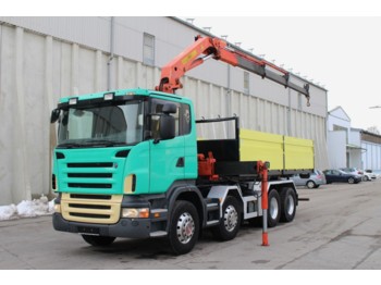 Haakarmsysteem vrachtwagen SCANIA R440 8x4 Euro5 AHK NUR 268TKM+Kran Palfinger: afbeelding 1