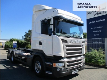 Containertransporter/ Wissellaadbak vrachtwagen SCANIA R450 - 6x2 MNB - HIGHLINE - BDF 7,15 / 7,45 - SCR: afbeelding 1