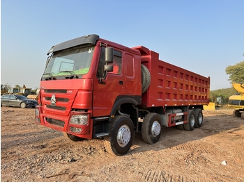 Kipper vrachtwagen voor het vervoer van zwaar materieel SINOTRUK HOWO 420 Dump Truck 8x4: afbeelding 1