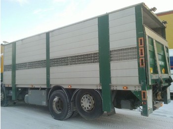 Veewagen vrachtwagen Scania 114 6x2 Schweinetransp Doppelstock: afbeelding 1