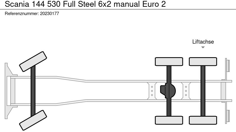 Leasing Scania 144 530 Full Steel 6x2 manual Euro 2 Scania 144 530 Full Steel 6x2 manual Euro 2: afbeelding 5
