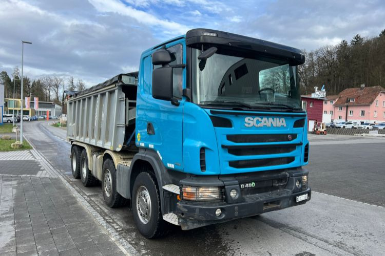 Kipper vrachtwagen Scania G480 8x4 Abschieber: afbeelding 7