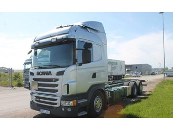 Containertransporter/ Wissellaadbak vrachtwagen Scania G480 LB 6X2*4 Euro 6: afbeelding 1