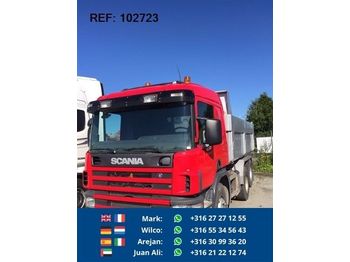 Kipper vrachtwagen Scania P124.400 - SOON EXPECTED - 6X2 MANUAL FULL STEEL: afbeelding 1