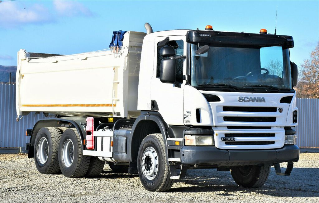 Kipper vrachtwagen Scania P360 Kipper 5,30m * 6x4 * TOPZUSTAND !: afbeelding 4