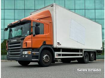 Koelwagen vrachtwagen Scania P360 LB6X2*4 EURO 5 HANDGESCHAKELD 3 TONS KLEP CHEREAU BAK 364.000 KM: afbeelding 1