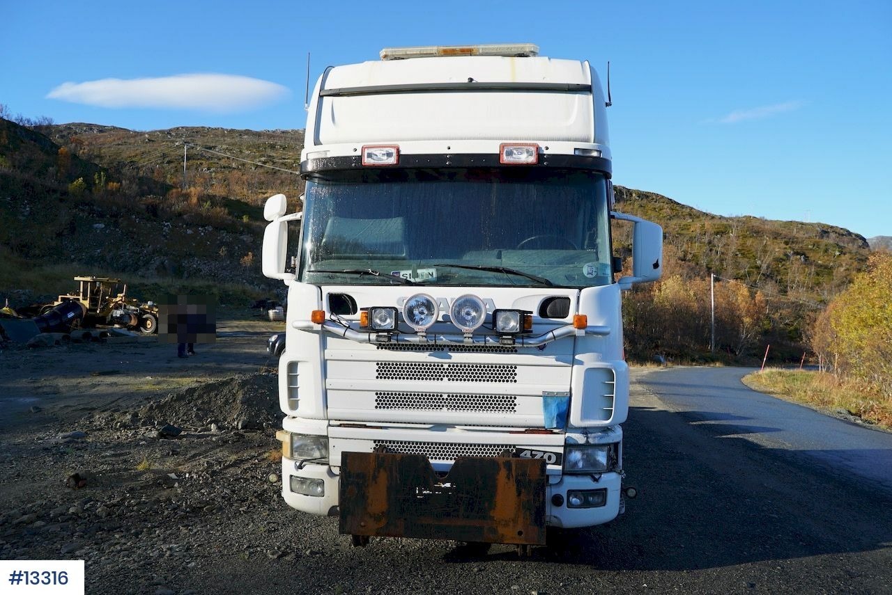 Chassis vrachtwagen Scania R124: afbeelding 8