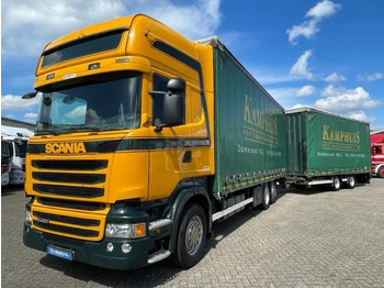 Schuifzeilen vrachtwagen Scania R400 LB6X2MLA Euro 5 - RETARDER - VOLUME-COMBI - Year 2013 - Opticruise + Stehmann ZZP18 trailer Year 2008: afbeelding 1