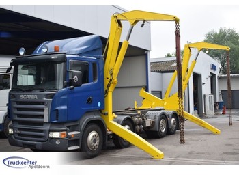 Portaalarmsysteem vrachtwagen Scania R420 Hammar lift, 8x2, Retarder, Truckcenter Apeldoorn: afbeelding 1