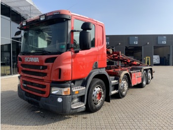 Containertransporter/ Wissellaadbak vrachtwagen Scania R440 8x2-6 Euro 5: afbeelding 1