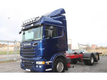 Containertransporter/ Wissellaadbak vrachtwagen Scania R560LB6X2 Euro 5: afbeelding 1