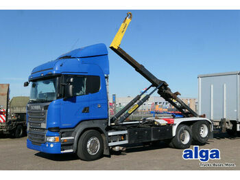 Haakarmsysteem vrachtwagen Scania R 490 LB 6x2/Palfinger Hakengerät/Retarder/AHK: afbeelding 1