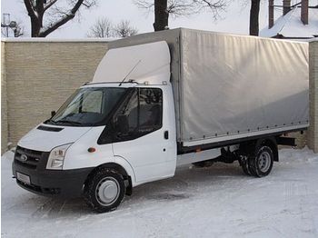 FORD TRANSIT 100T350 2.4 TDCI SKRZYNIA PLANDEKA KLIMA
 - Schuifzeilen vrachtwagen