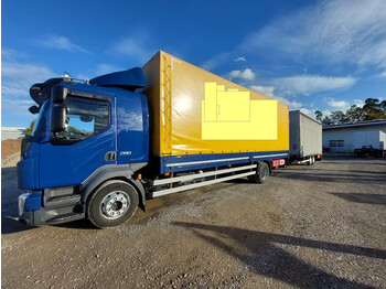 Schuifzeilen vrachtwagen Volvo FL280 Plane Edscha Gardine 16-Tonner
