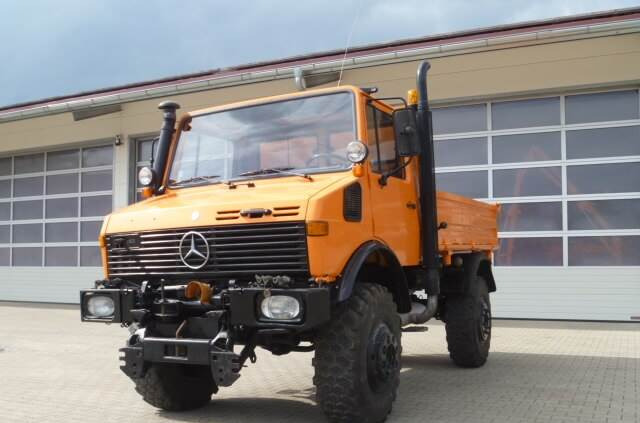 Kipper vrachtwagen, Gemeentelijke machine/ Speciaal Unimog 1650 - U1650 427 46338 Mercedes Benz 427: afbeelding 3