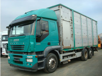 Veewagen vrachtwagen Iveco Stralis 400 - KÖPF 3-Stock Viehaufbau