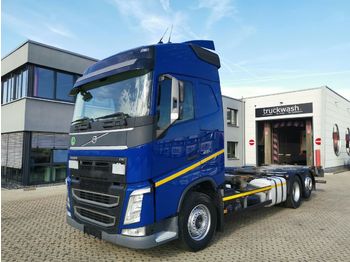 Containertransporter/ Wissellaadbak vrachtwagen Volvo FH 460 / Euro 6 / Liftachse / Automatik: afbeelding 1