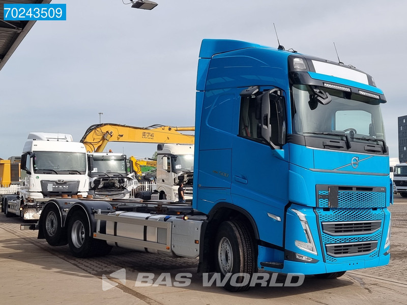 Containertransporter/ Wissellaadbak vrachtwagen Volvo FH 500 6X2 New Model! ACC Retarder LED Liftachse Euro 6: afbeelding 15