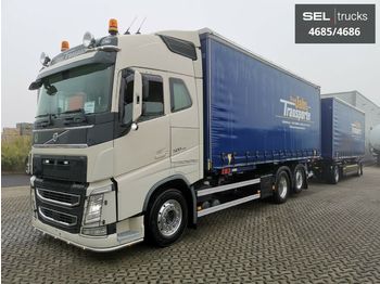 Containertransporter/ Wissellaadbak vrachtwagen Volvo FH 500 /Alu-Felgen/Ladebordwand/Standklima /TV: afbeelding 1