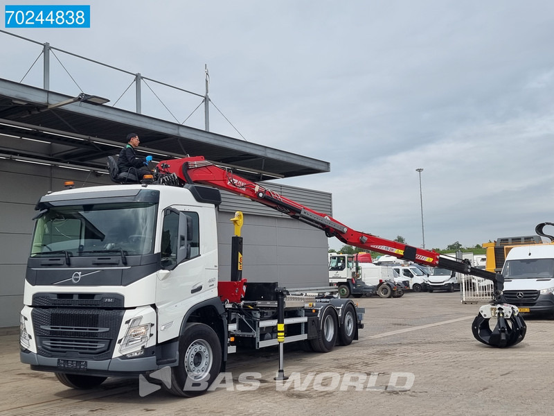 Nieuw Haakarmsysteem vrachtwagen, Kraanwagen Volvo FM 460 6X2 Penz Crane 15Z9.50R Hyva 20-57-S VEB Liftachse: afbeelding 6