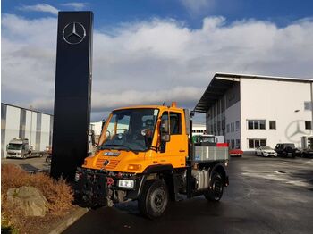 Mercedes-Benz UNIMOG U300 4x4 Hydraulik Standheizung Klima  - Vrachtwagen met open laadbak