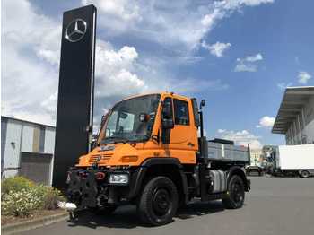 Unimog UNIMOG U300 4x4 Klima Standheizung Hydraulik  - Vrachtwagen met open laadbak