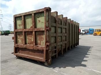 Haakarm container 40Yard RORO Enclosed Skip to suit Hook Loader Lorry: afbeelding 1