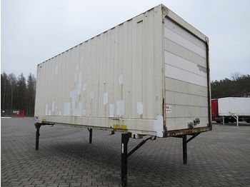 Gesloten laadbak / - BDF Wechselkoffer 7,45 m JUMBO Rolltor: afbeelding 1