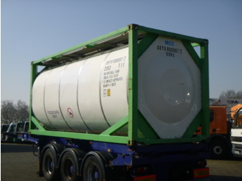 Tankcontainer, Oplegger Danteco Food tank container inox 20 ft / 25 m3 / 1 comp: afbeelding 3