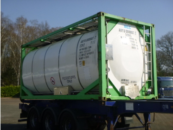 Tankcontainer, Oplegger Danteco Food tank container inox 20 ft / 25 m3 / 1 comp: afbeelding 2