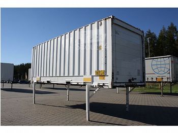 Gesloten laadbak / - 200 x BDF Wechselkoffer 7,45 Rolltor Vermietung