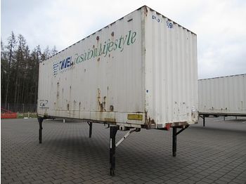 Gesloten laadbak / - Jumbo Wechselkoffer Rolltor 7,45 m