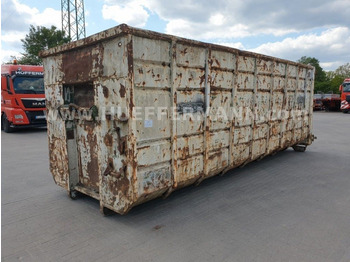 Mercedes-Benz Abrollbehälter Container 33 cbm gebraucht sofort  - Haakarm container