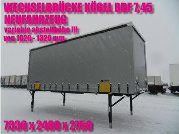 Kögel BDF 7,45 / 2,75 höhe LASI 12642 XL / NEU - Wissellaadbak/ Container