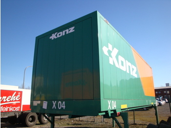 Krone Koffer Glattwand 7,80 m - Wissellaadbak/ Container