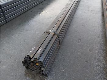 Wooncontainer Selection of Steel Box Section 50mm x 25mm x 2mm, 7.5 meters (48 of): afbeelding 1
