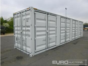 Zeecontainer Unused 40' High Cube Container, 1 End Door, 4 Side Doors: afbeelding 1