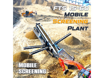 FABO FTS 15-60 MOBILE SCREENING PLANT 500-600 TPH | Ready in Stock - Asfaltcentrale: afbeelding 1