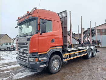 Scania R450 6x4 - Houttransport: afbeelding 1