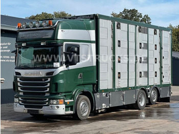 Scania R500 V8 6x2 Euro 5 4.Stock Menke Hubdach  - Veewagen vrachtwagen: afbeelding 1