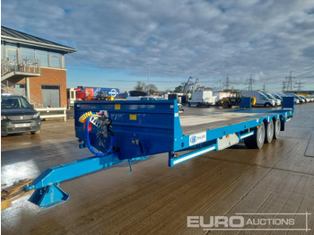 2022 Kane 24 Ton Tri Axle Sprung Draw Bar Low Loader Trailer, Air Brakes, 8 Stud Axle - Landbouwaanhanger: afbeelding 1