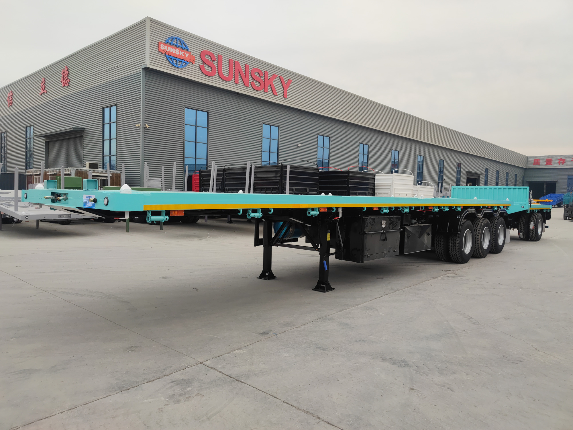Xiamen Sunsky Vehicle Co.,Ltd - Opleggers SUNSKY - nieuw, 3-as undefined: afbeelding 2