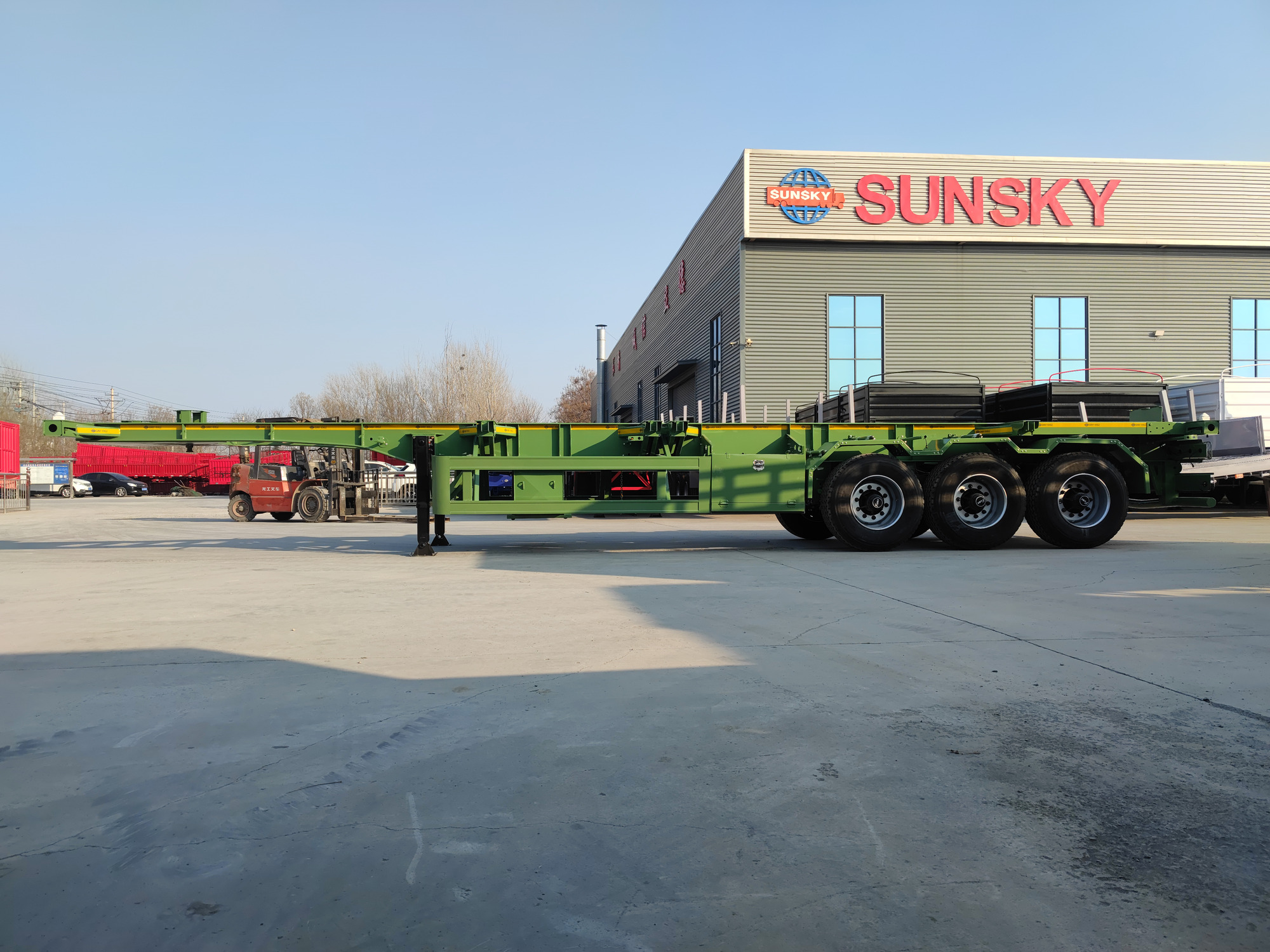 Xiamen Sunsky Vehicle Co.,Ltd - Opleggers SUNSKY - nieuw, 3-as undefined: afbeelding 8