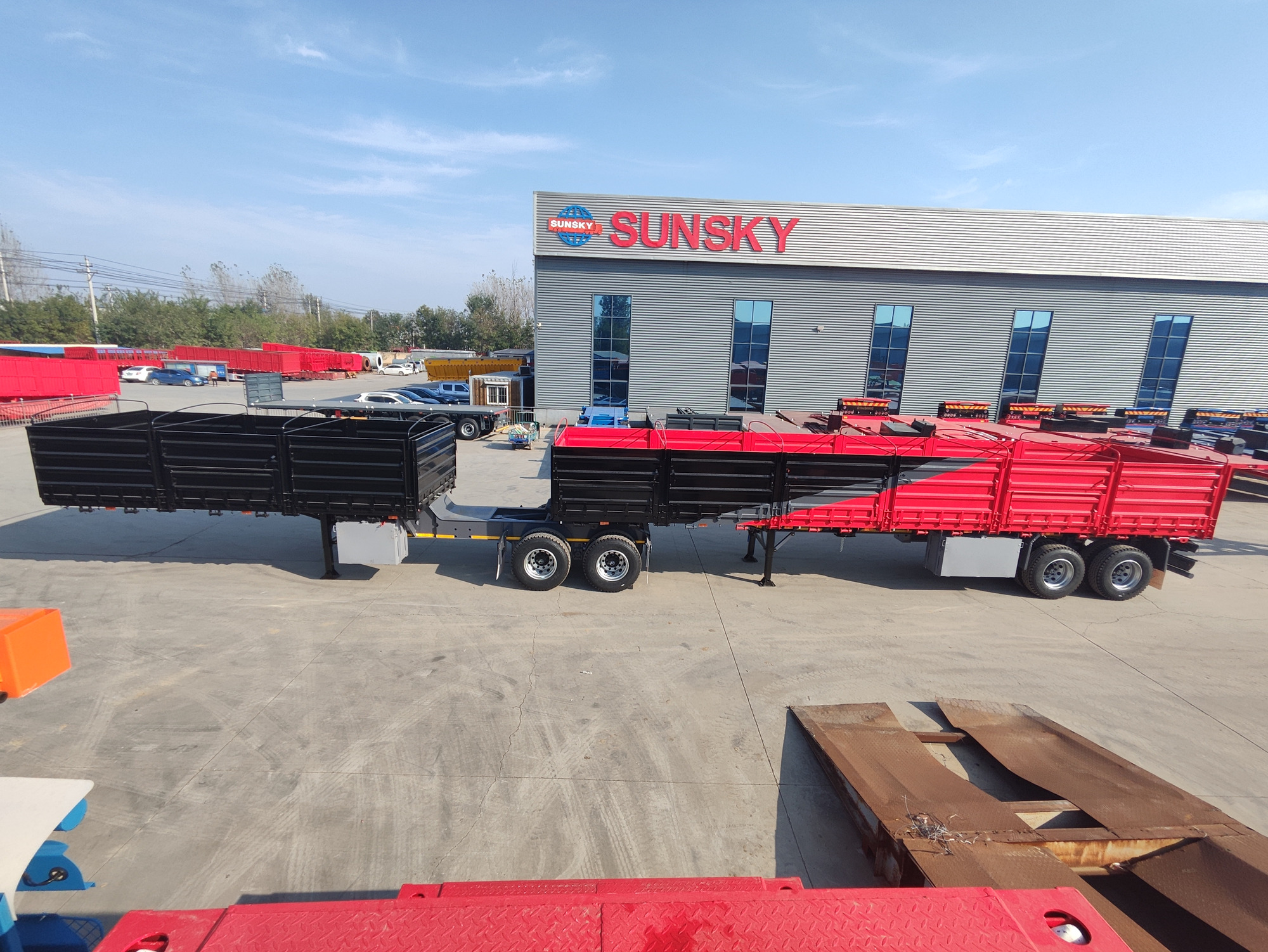 Xiamen Sunsky Vehicle Co.,Ltd - Opleggers SUNSKY - nieuw, 3-as undefined: afbeelding 9