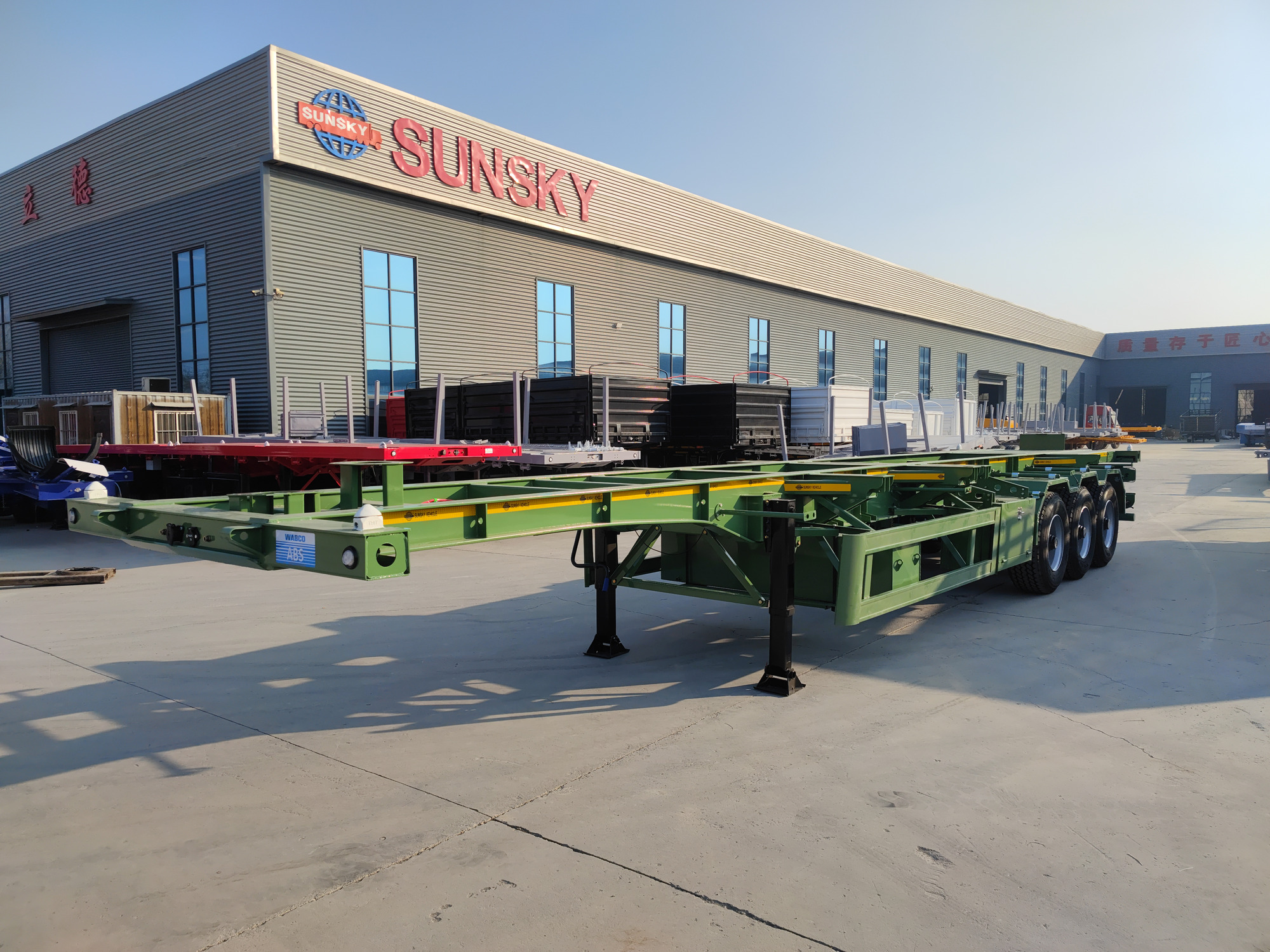 Xiamen Sunsky Vehicle Co.,Ltd - Opleggers SUNSKY - nieuw, 3-as undefined: afbeelding 7