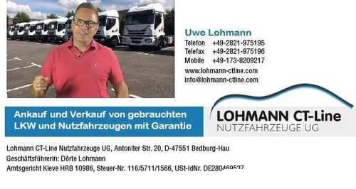 SCHMIDT 3-Achs Kofferauflieger+ LBW - Oplegger