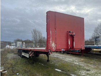 Open bak met boorden oplegger Fliegl SDS350  3 Achs Sattelauflieger: afbeelding 2