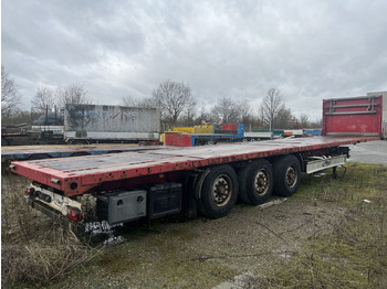 Open bak met boorden oplegger KRONE